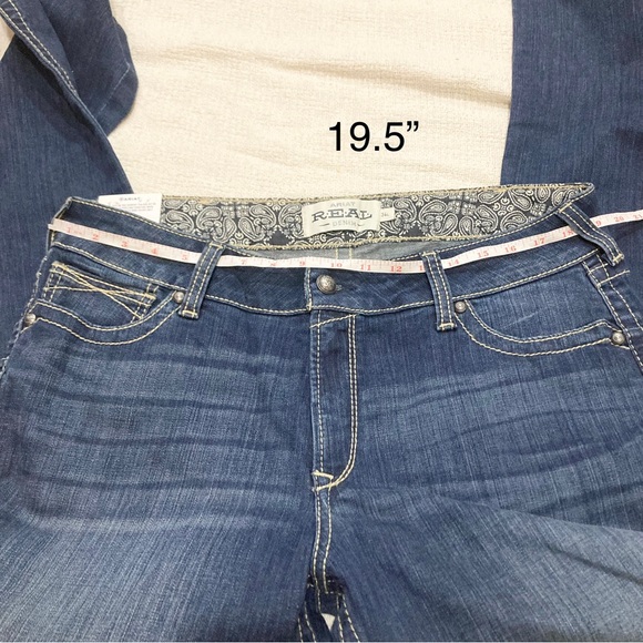 Ariat mid rise boot cute jeans - Picture 12 of 16